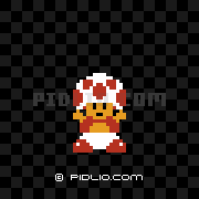 キノピオの画像 - ファミコン版スーパーマリオ攻略 ─ pidlio.com