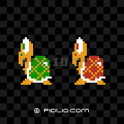 ノコノコの画像 - ファミコン版スーパーマリオ攻略 ─ pidlio.com