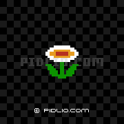 ファイアフラワーの画像 - ファミコン版スーパーマリオ攻略 ─ pidlio.com