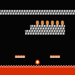 FC版スーパーマリオブラザーズ2攻略：ステージ5-4 イメージ画像