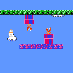 FC版スーパーマリオブラザーズ2攻略：ステージ9-2 イメージ画像